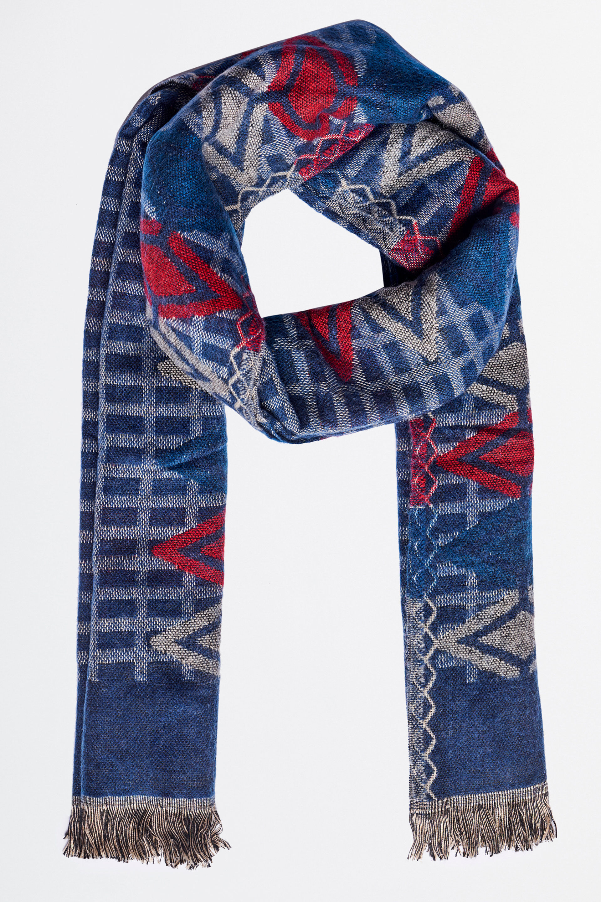 Acrylic scarf outlet